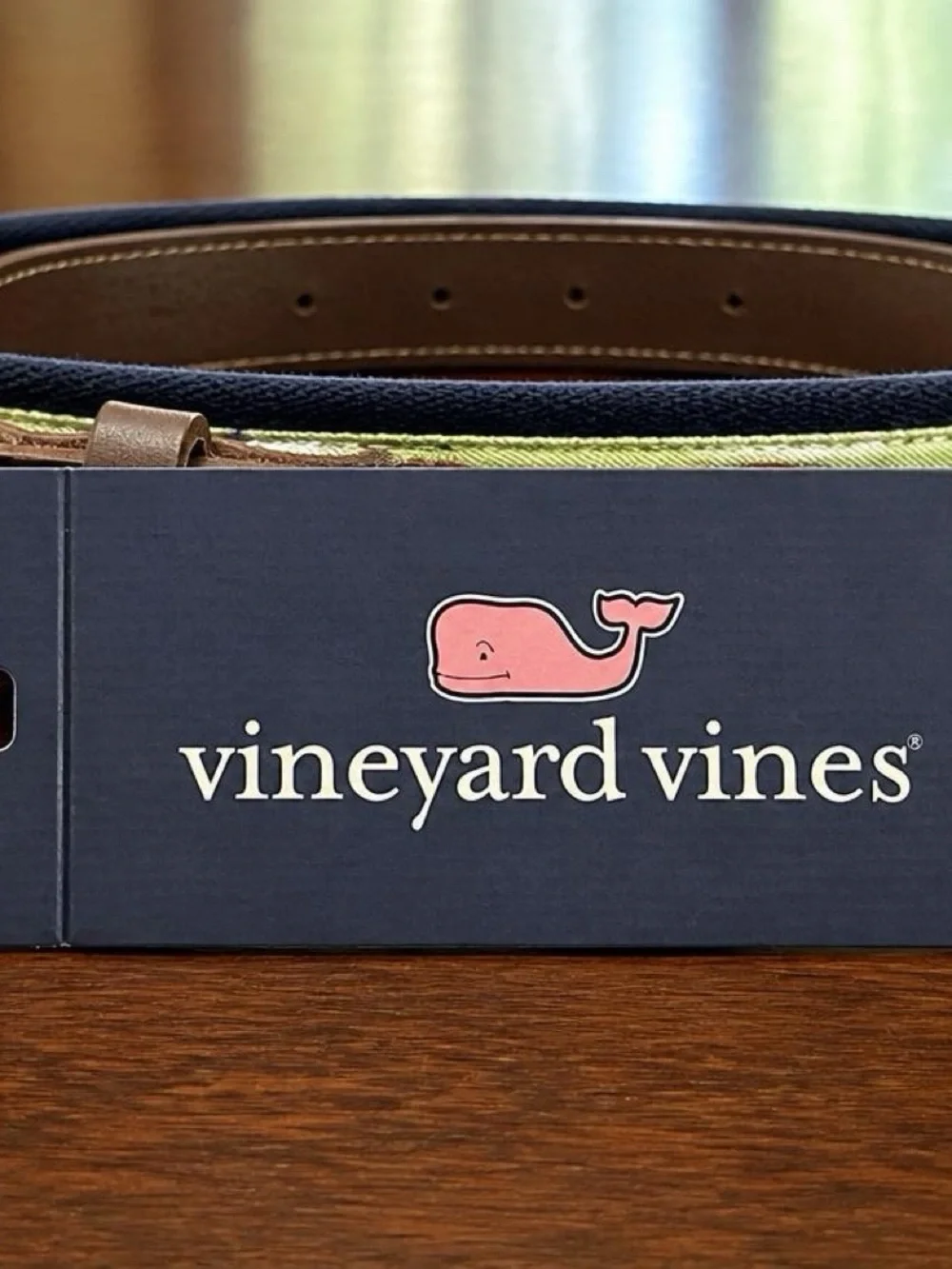 NWT Vineyard Vines Inverness Club Toledo Ohio Ribbon Belt Size 36